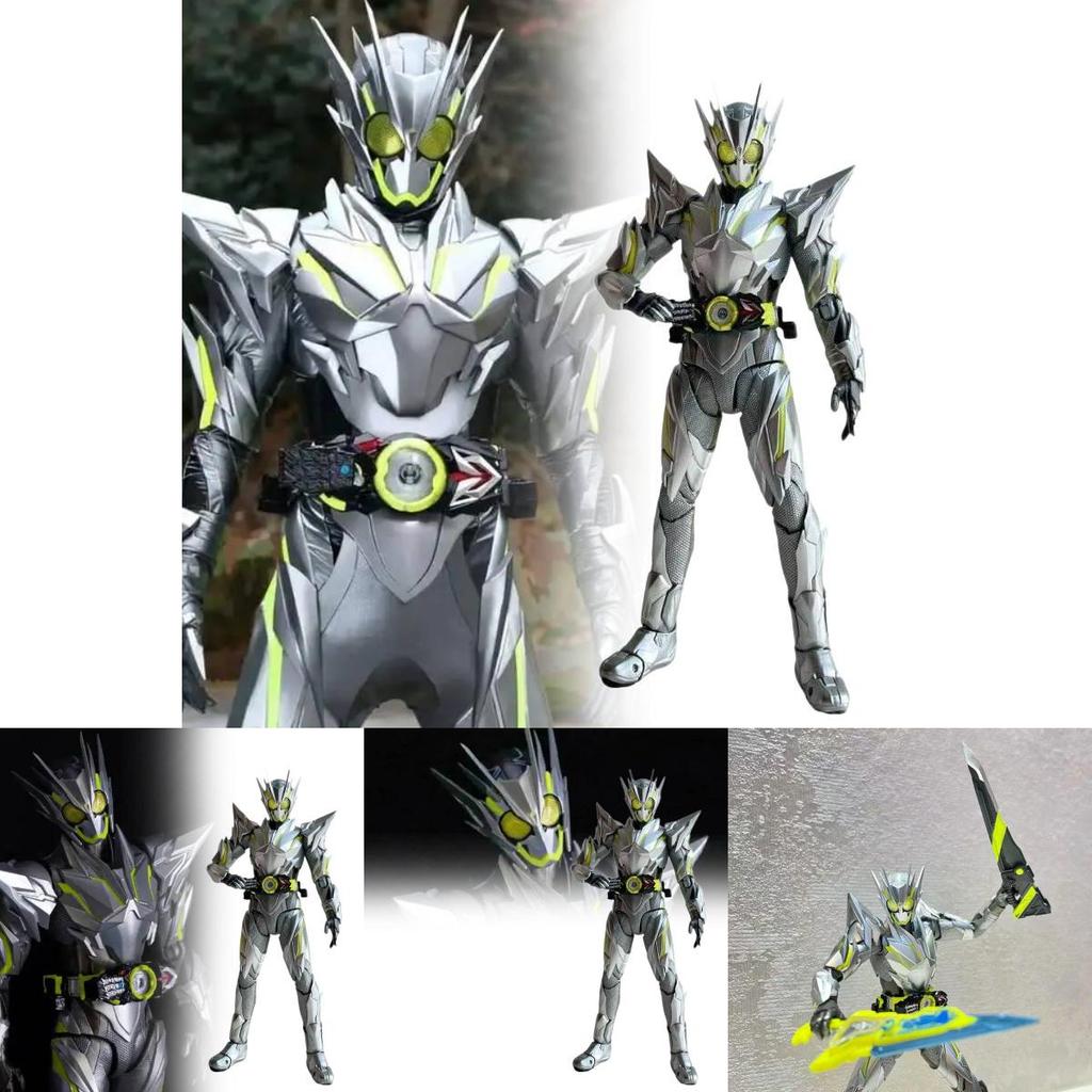 Kamen Rider Zero-one Metal Grasshopper Shf Action Figure Model Toy With Display Stand For Collectors