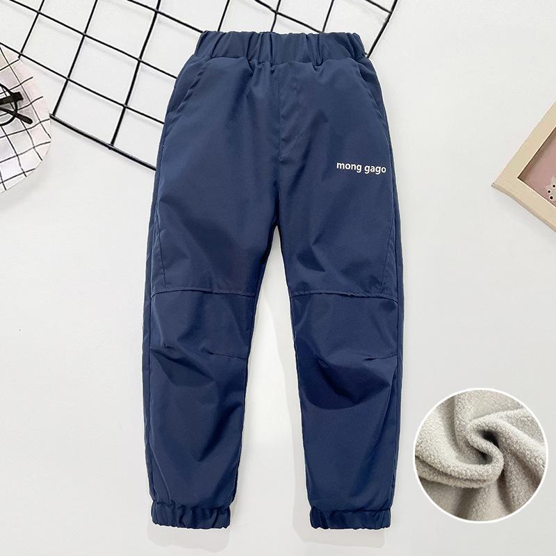 Children's Warm Fall/Winter Ski Pants: Windproof, Waterproof, Fleece-Lined Ski Pants for Older Kids