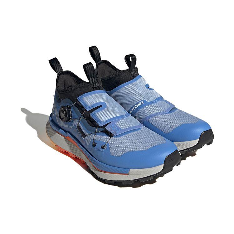 Adidas Terrex Agravic Pro Trail Blue Dawn Impact Orange Men Sneakers Blue-Fusion HR1079