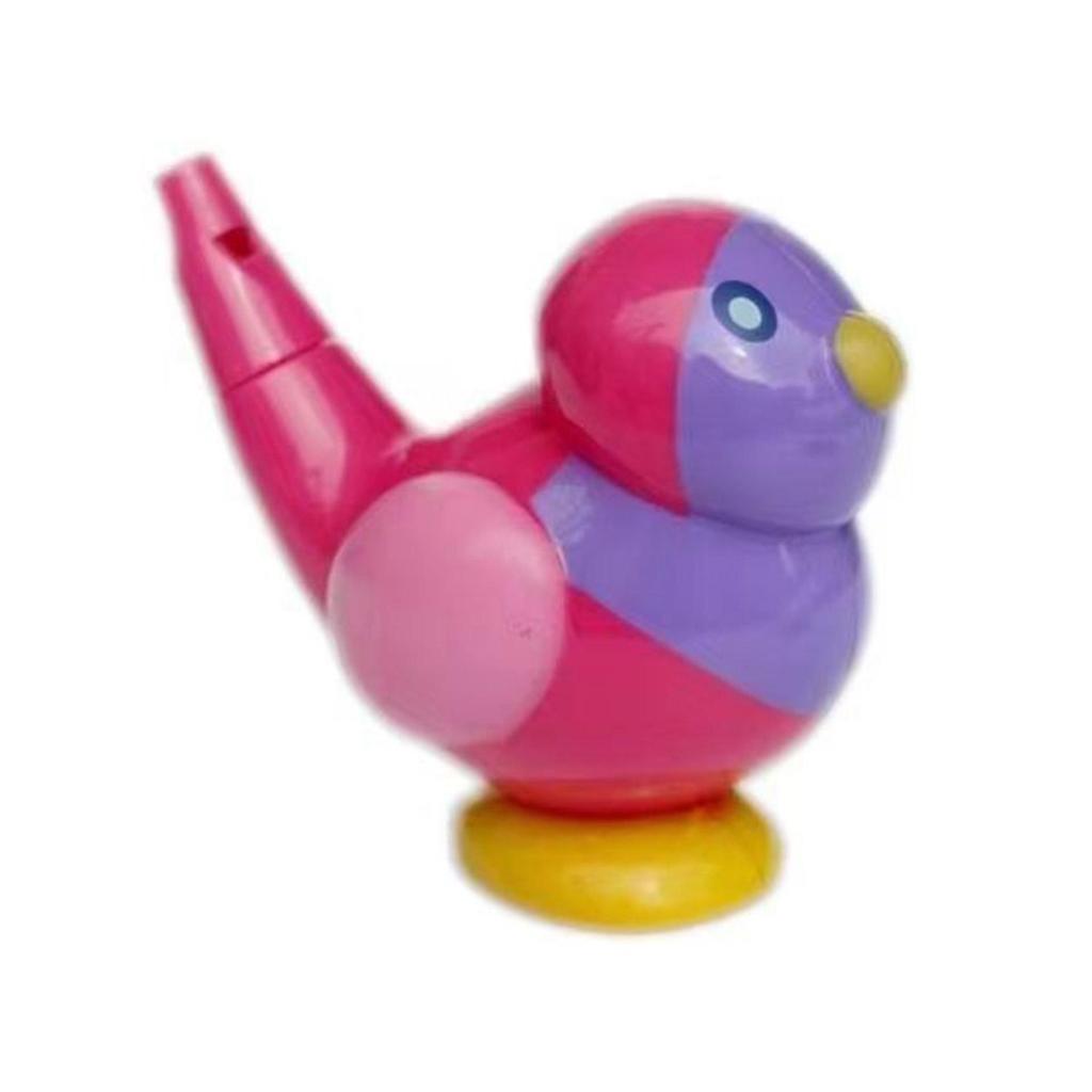 Colorful Bird Whistle Bath Toy for Kids Fun Musical Toy for Training Mouth Muscles&Sound Perception Festival Party Toy