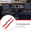 2xRed Seat Headrest Grab Handle Cover for Ford Bronco -2025  Accessories