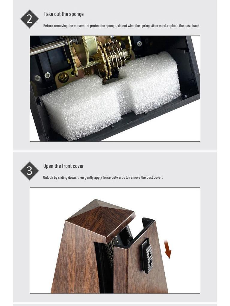 GLEAM Piano & Violin Metronome for Musical Instruments: Universal Rhythm Keeper