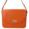 GIANFRANCO LOTTI leather Shoulder bag OrangeUsed