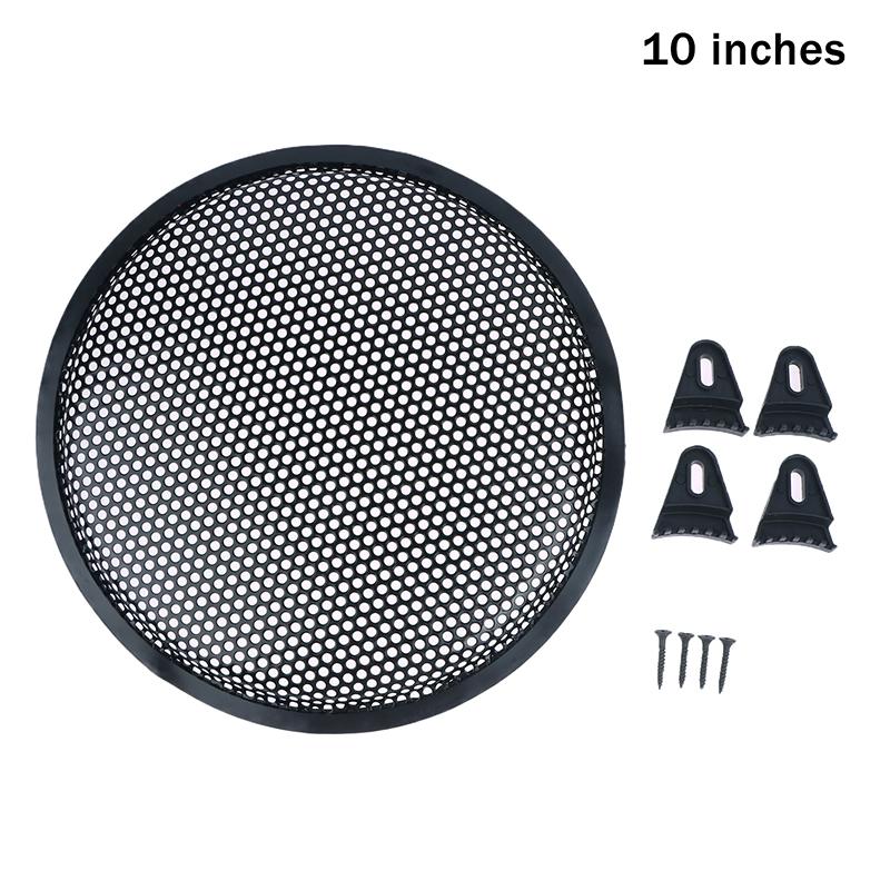 1PCS Universal Speaker Cladding Cover Dust Cover For Bus Black Silvery Multivan T4 703035793C