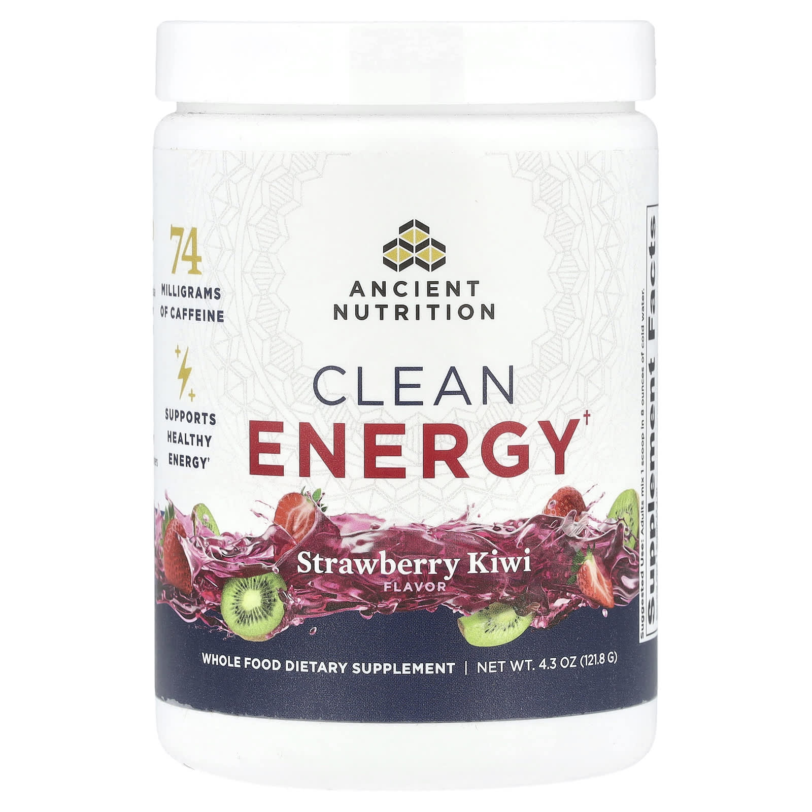 

Clean Energy, Strawberry Kiwi, 121.8G(4.3Oz)