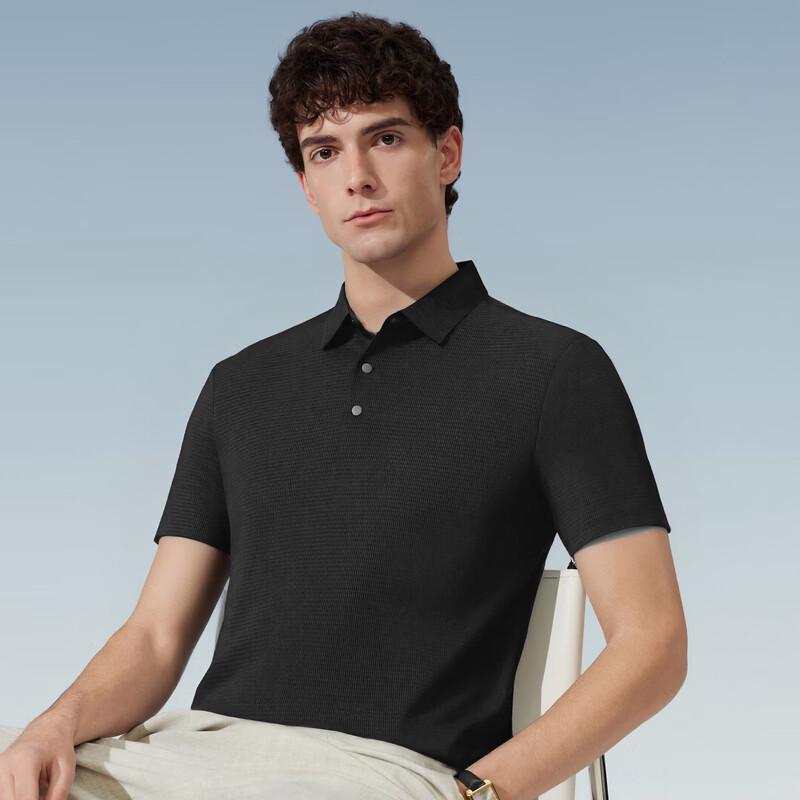 

Judger Men s Ice-Cooling Antibacterial Seamless Short Sleeve Polo T-Shirt XL