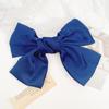 Fashion Ribbon Bow Hair Clips for Women Large Bow Hairpin Girls Satin Trendy Ladies Hairgrips Cute Barrette Hair Accessories