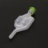 5 Pieces S-Shape Air Lock Twin Bubble Plastic Airlocks Homebrew Fermentation Wine for Valve Reusable Beer Making Tool