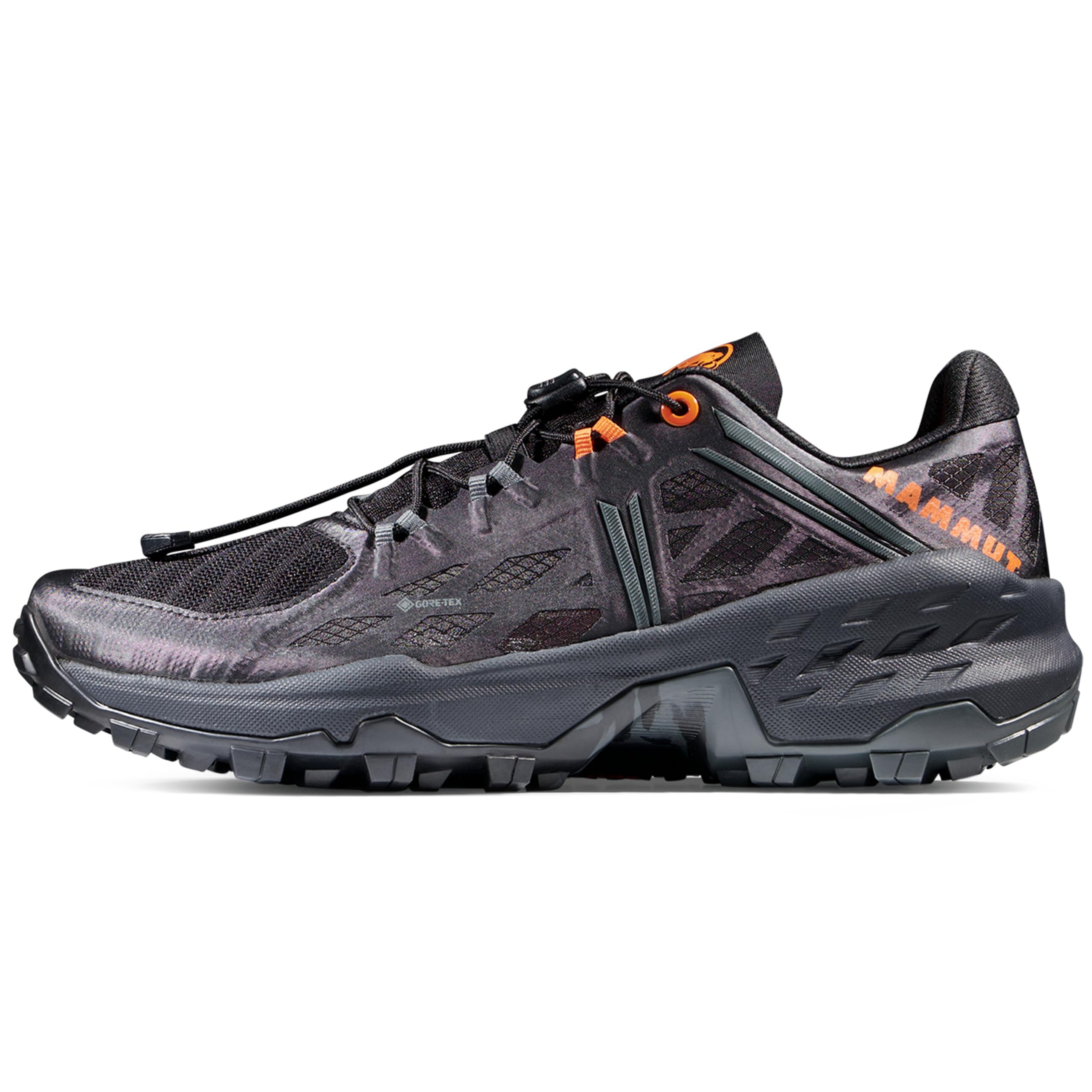 

Mammut Sertig Trail Run TR Low GTX Женские сталь 3030-05010 черный-темный