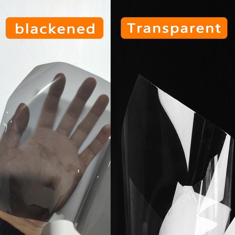 Rear Headlamp Car Styling Sticker For Tesla Model 3/S/Y Headlamps TPU Smoked Black Taillight Protector Film Accessories