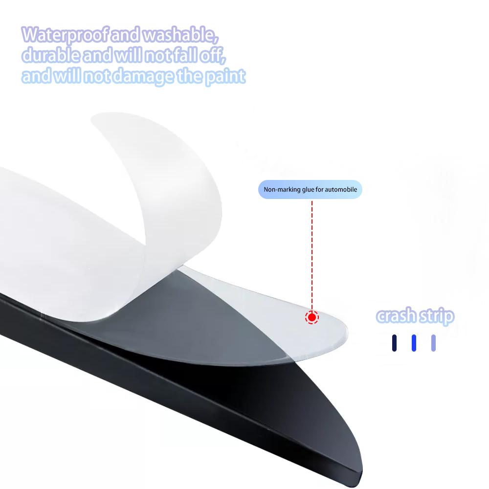 4Pcs Car Door Edge Rearview Mirror Bumper Anti-collision Strips For Citroen C4 C3 Xsara C-Elysee C5 C1 DS DS3 DS5 DS4 Jumper