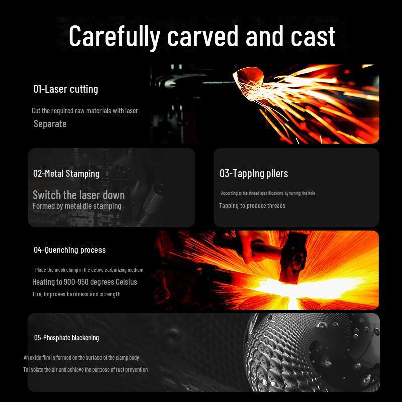 Shanze Multi-Function Network Cable and Telephone Wire Crimping Pliers with Stripping Shears