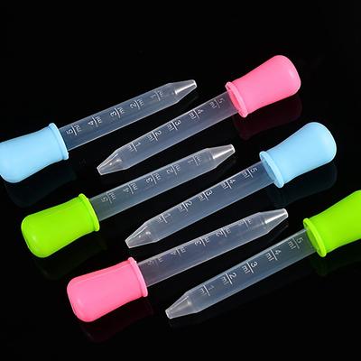 5ml Kinder Baby Tropfer Medizinspender Kinder Medizin Gerät Silikon Pipette Flüssige Nahrung Tropfer Plastik Säuglingsbedarf