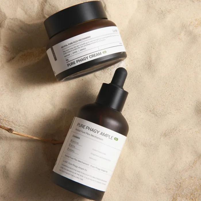 2-piece Set Resurrection Herb Line_Resurrection Herb Pore Tightening 2-STEP Set (Ampoule Cream)