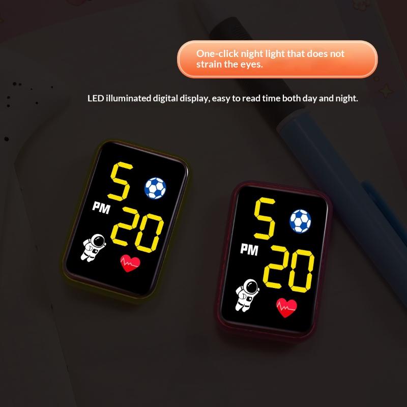 Mini-Motorraduhr Wasserdichte Armaturenbrett-Uhr Motorrad Digitale Uhr LED-beleuchtet Für Radsportbegeisterte Pendeln Urban