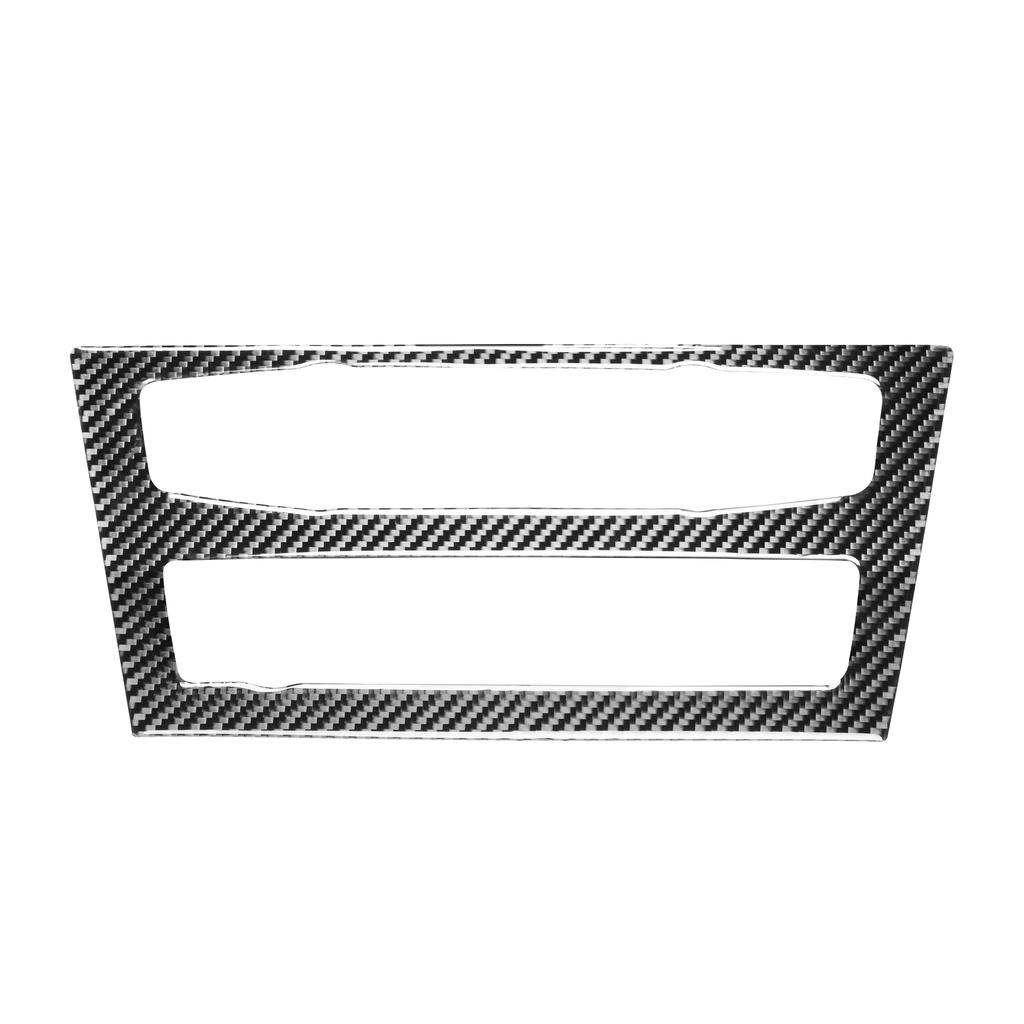 Αυτοκόλλητο με αυτοκόλλητο κάλυμμα πλαισίου από ανθρακονήματα εσωτερικού ελέγχου του πίνακα ελέγχου CD για BMW F25 X3 2011-2017 F26 X4 2014-2017