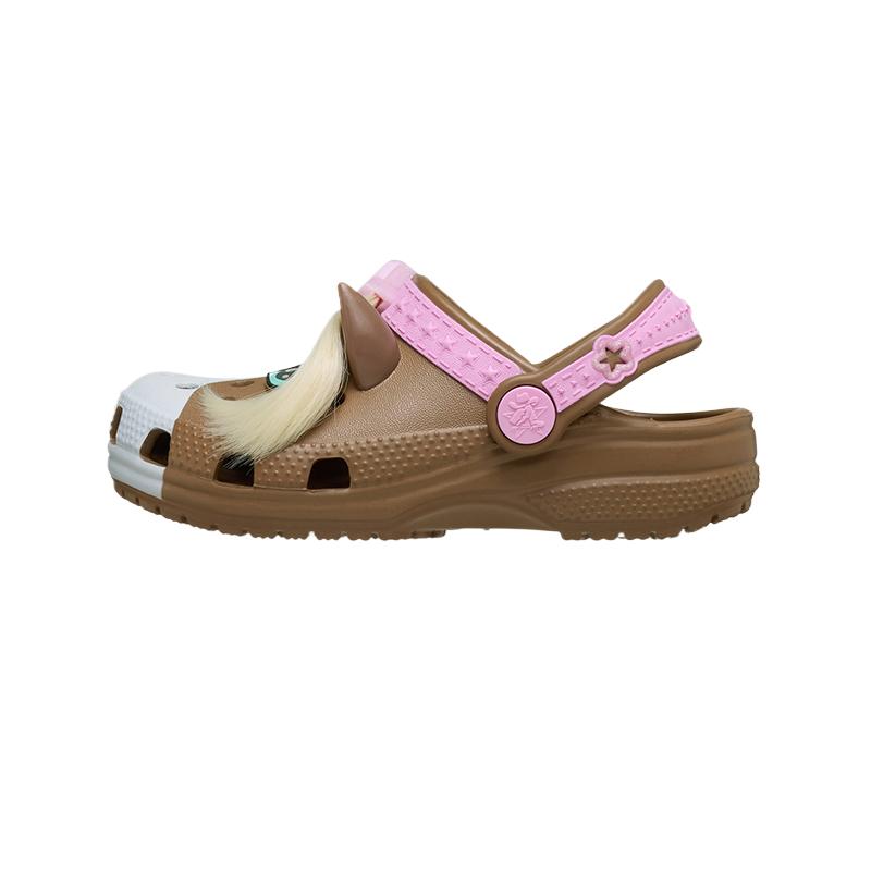 Crocs Classic Pony Comfortable Eva Breathable Clogs Kids Footwear 211371-2JJ 26