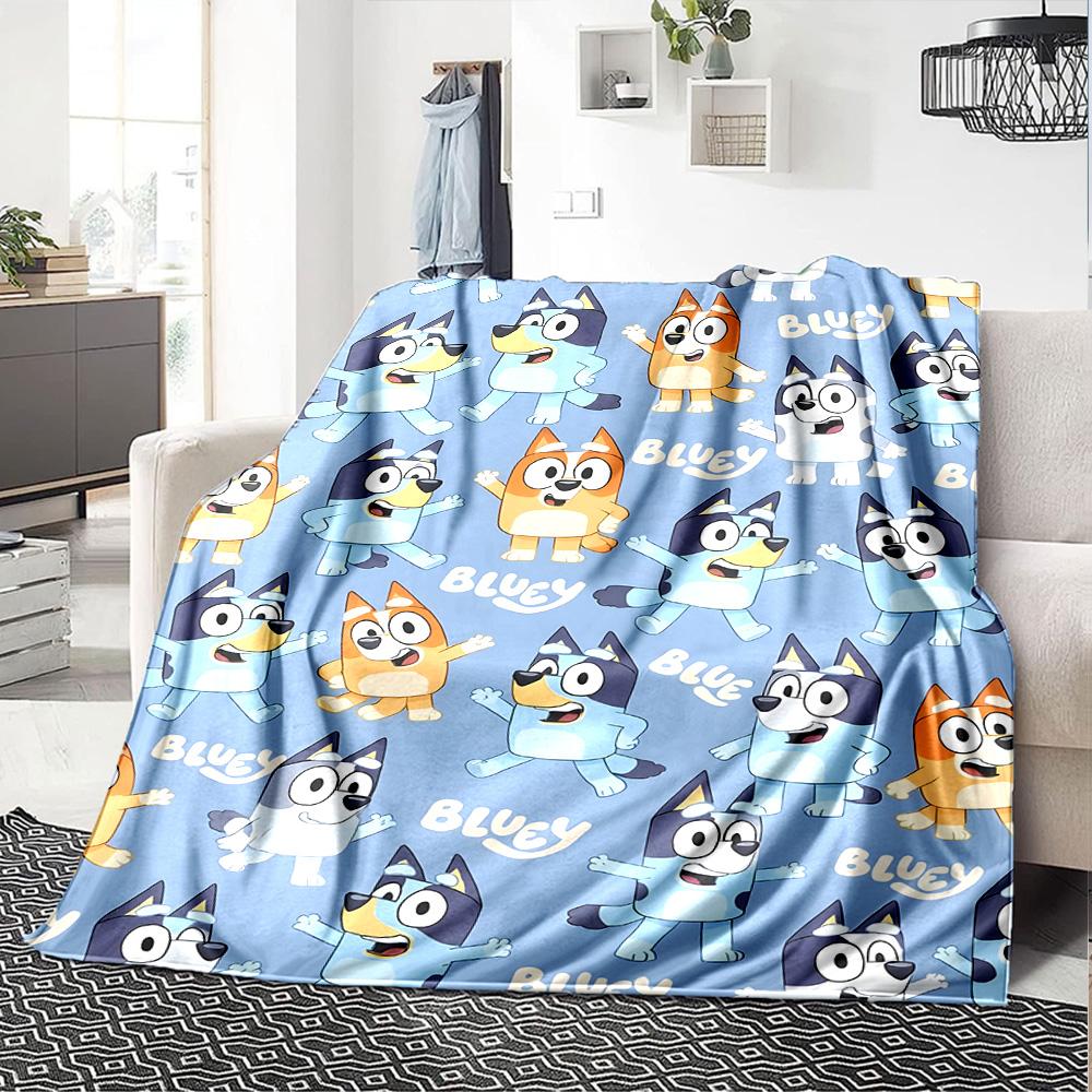 1 Stück B-Blucy Decke, Geschenk, für Männer und Frauen, Weiche Decke, Gut für Schlafsofa Couch Reisen, Leichte Flanelldecke