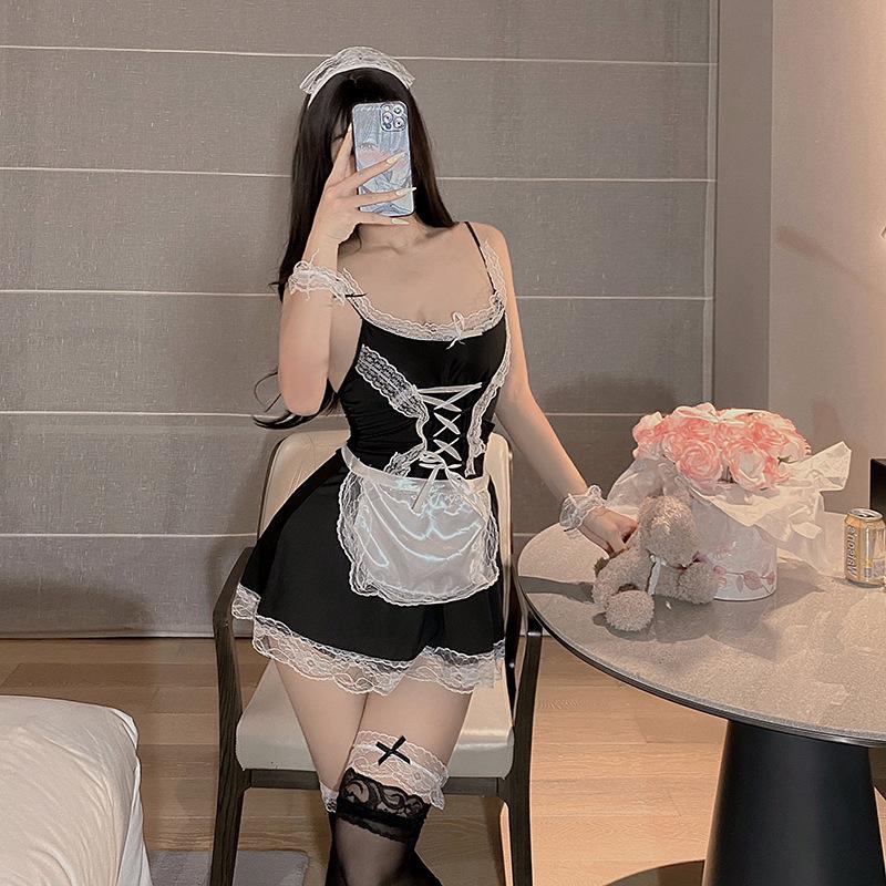 Ensemble de Lingerie Sexy de Bonne - Nuisette pour Passion Séduisante et Désir Pur