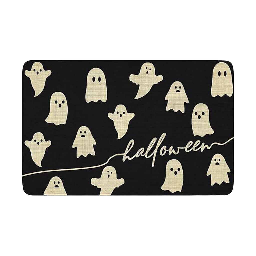 Halloween Floor Mats Holiday Decoration Porch Door Mats Bathroom Water-absorbent And Dirt-resistant Floor Mats