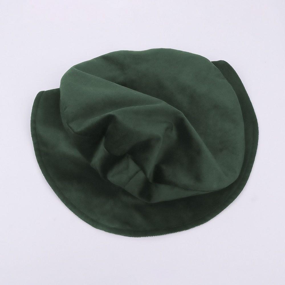 Soft Velvet Renaissance Beret Hat Faux Suede Mens Cosplay Cap Medieval Flat Cap Festival Gathering