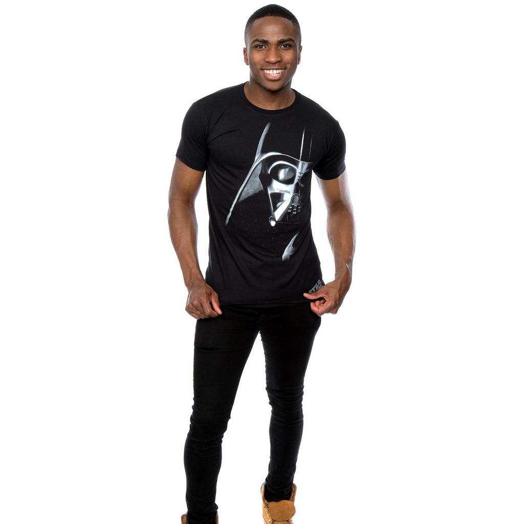 STAR WARS Tricou Bărbați Bumbac cu Fața lui Darth Vader