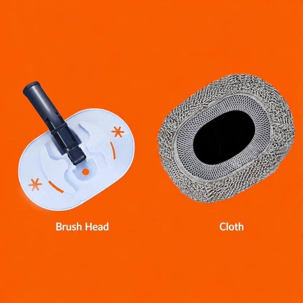 Soft Bristle Car Cleaning Brush Telescopic Long Handle Chenille Broom Car Wash Mop  For Home Use
