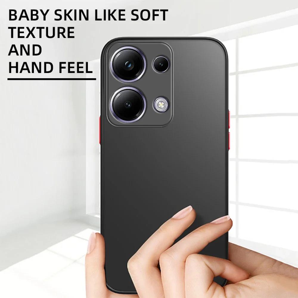 Wireless Magnet Cover For Magsafe Case for Xiaomi 14T 15 Poco M6 Pro 4G matte Camera Protect cover for poco F6 F5 x6 pro