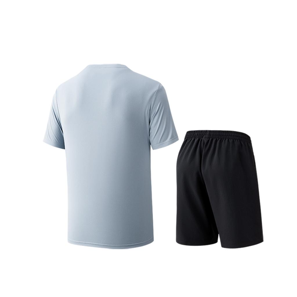 Anta Training Series 2026 Summer Casual Sports Suit Men suit Sky-Blue 952627202-6