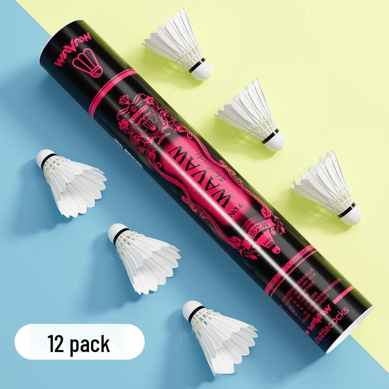 WEZHO Professional Durable Badminton Shuttlecocks
