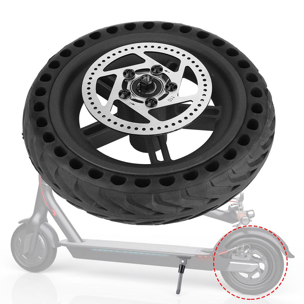 Rear Tire Wheel Hub Tyre Set Replacement Parts for Xiaomi Mijia M365 Electric Scooter