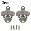 Zinc Alloy Wall Bottle Opener Beer Retro Alloy Wall Mounted  Beer Bottle Opener Kitchen Decor KPQ005