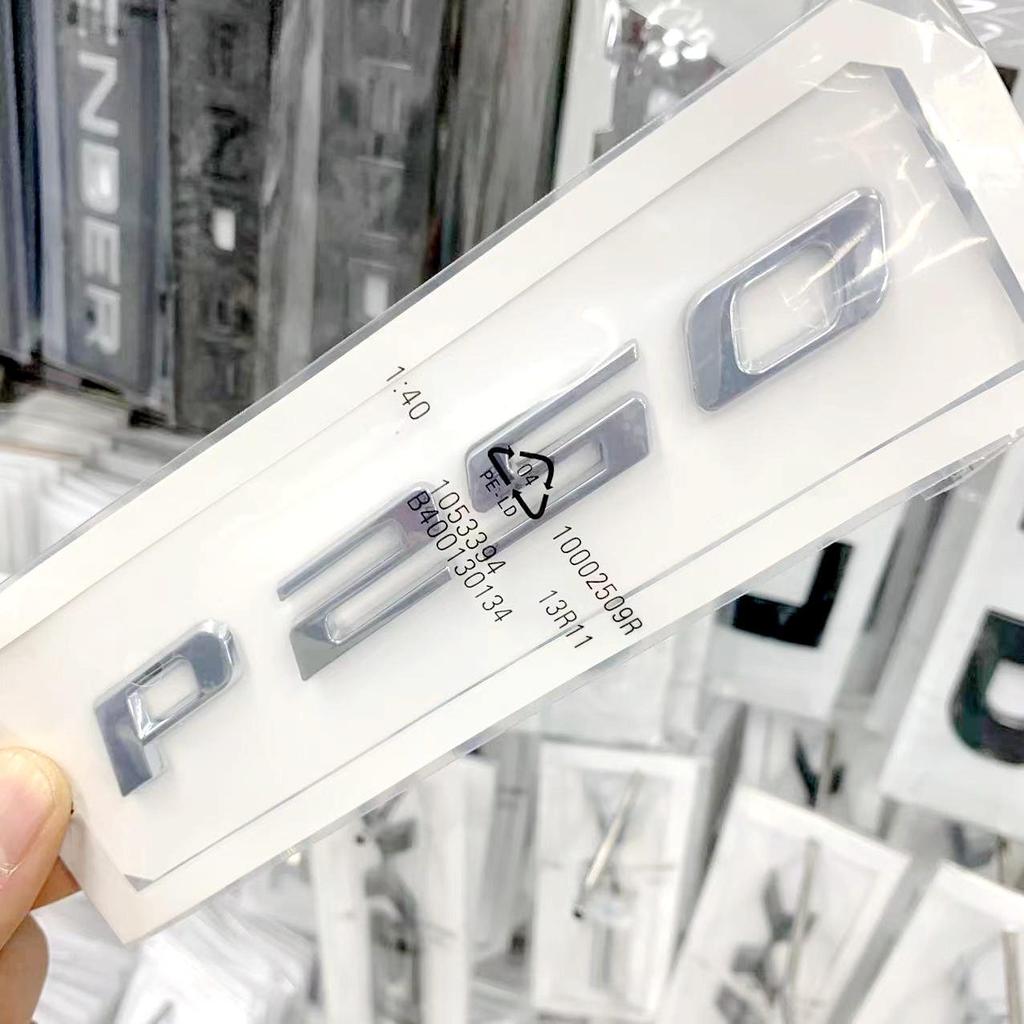 Jaguar P200 P250 P300 XE XJ XF P350 Τροποποιημένο Έμβλημα Πίσω Μέρους Αυτοκινήτου & Επιγραφή