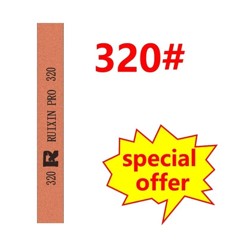 RUIXIN PRO 4pcs 120 320 600 1500Grit Professional Angle Sharpening Stone Whetstone Fixed Knife Sharpener Sharpening System