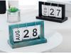 Wooden Flip Calendar - Creative ZAKKA Office and Home Desktop Ornament