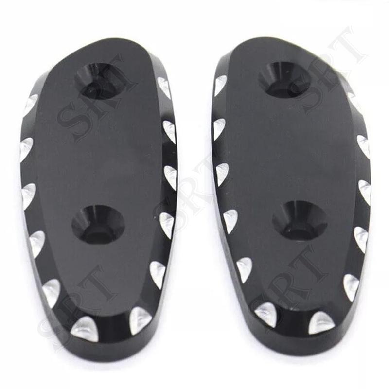 Fit For Suzuki GSXR 1300 GSX-R Hayabusa 1999-2000 Motorcycle Accessories Mirror Block Off Plates Mirrors Blanking Base Hole Caps