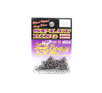 Boggy Spaltring Schwarz Economy Größe 2 50lb 100 /Packung (1571)
