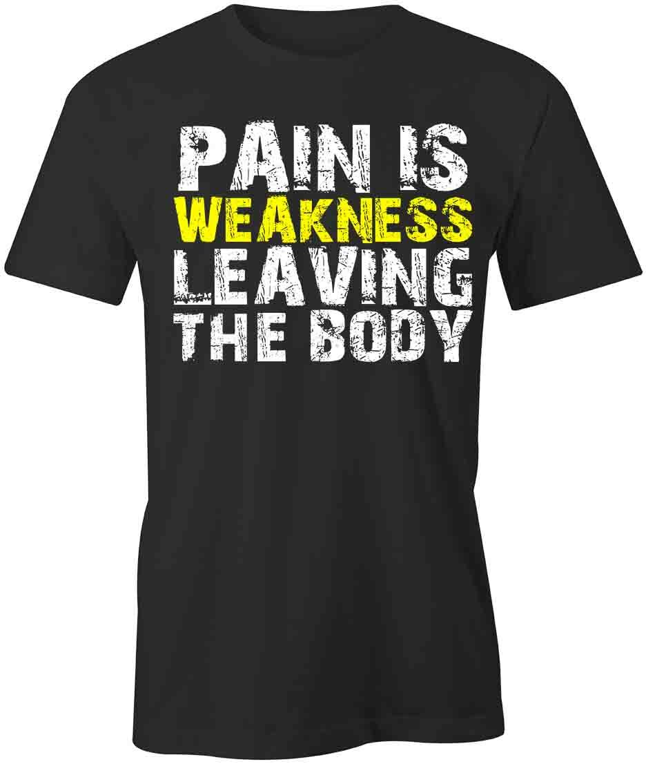 WEAKNESS LEAVING THE BODY TShirt Tee Short-Sleeved Cotton S1BSA691 XXXXL