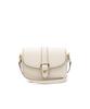 Randa Monogram Buckle Shoulder Ivory 2-Way Bag, Women's, FB36066,
