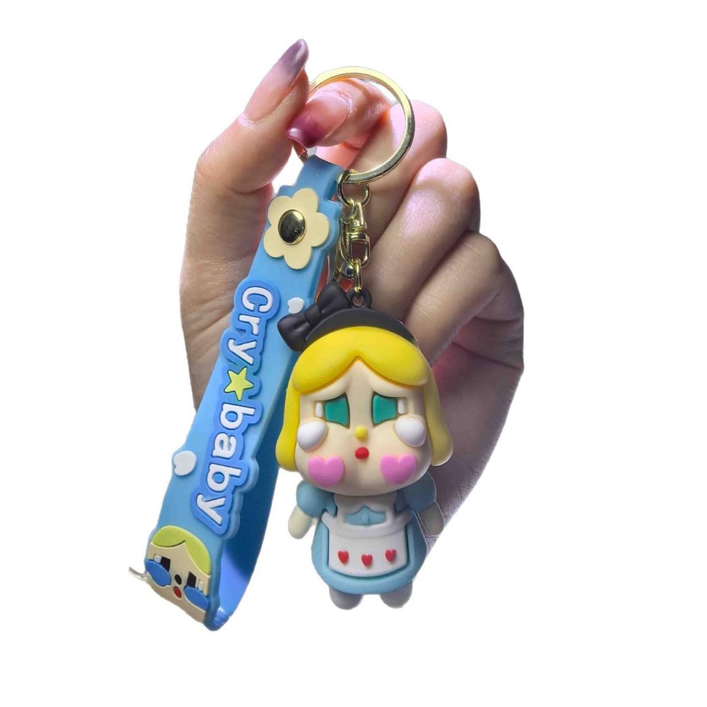 Crybaby Dreamy Crying Baby Keychain Bag Pendant Car Pendant Trendy Play Male Girlfriend Gift