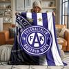 FK Austria Vienna Ultra Soft Flannel Throw Blanket Warm Cozy Blanket for Bed Couch or outdoor best gift