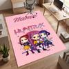 HUNTRIX (117) Personalized Name Office Carpet Stylish Decor for Living Room Bedroom Kitchen