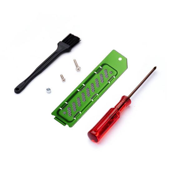 Aluminum Alloy Dust PS5 Slim M.2 Cover for SSD Heatsink Expansion Slot Breathable