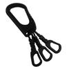 SK11 XL X Specification with Carabiner and Swivel Head Multi-Carabiner 3-Way 3-pronged Twist-Free (SMCA-L3)