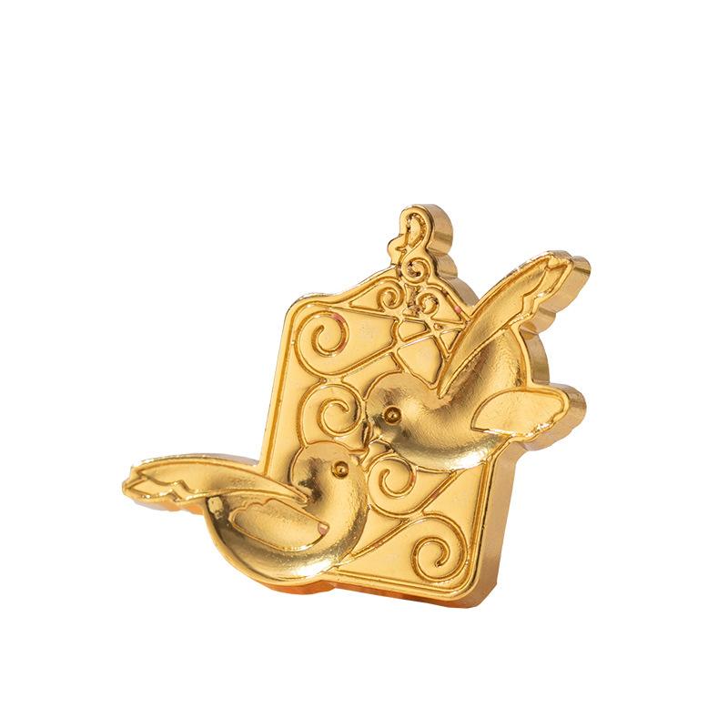 Seal Wax Stamps Head Crafts Decoration Scenery Picture For DIY Scrapbooking Bird Pattern Envelope Invitation Gifts Brass Copper