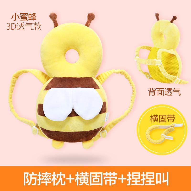 Little Bee Baby Head Protection Pillow Breathable Anti Fall Hat Suitable for Young Children's Head Protection Christmas Gift