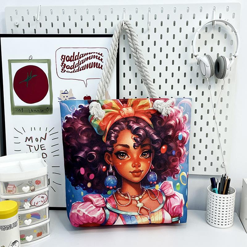 Single-shoulder Bag Women's Bag Hand-held Student Shopping Bag