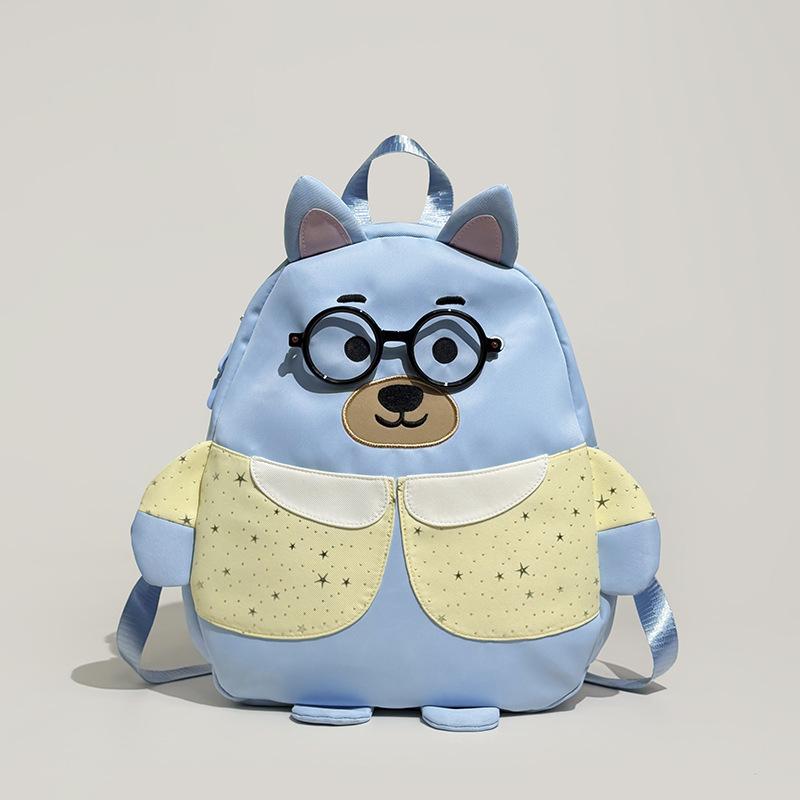 Schoolbag backpack women's 1011 new cute puppy backpack niche design fashion student schoolbag cartoon casual backpack