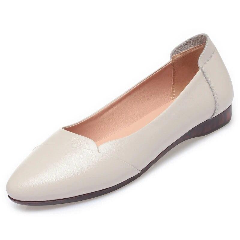 Chaussures plates pour femmes chaussures décontractées de printemps femmes chaussures de maman antidérapantes de grande taille