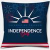 American Independence Day Series Love Usa Printed Square Home Decoration Pillowcase Cojines Decorativos Para Sof Akcesoria Kuch